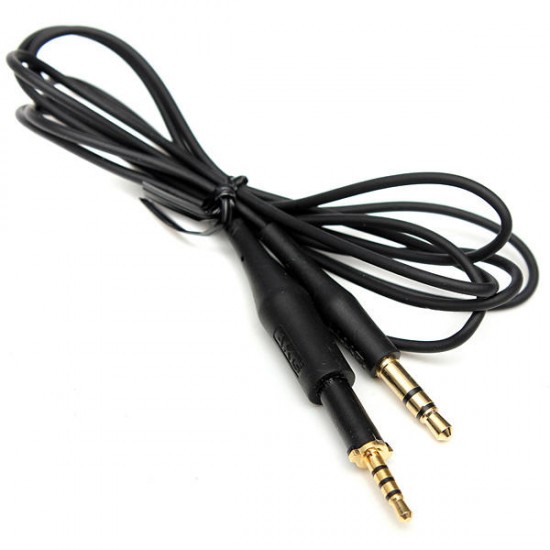 Black Replacement Audio Cable Lead Line Cord For AKG Black Replacement Audio Cable Lead Line Cord For AKG
