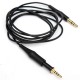 Black Replacement Audio Cable Lead Line Cord For AKG Black Replacement Audio Cable Lead Line Cord For AKG