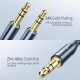 Male-To-Male Audio Cable 3.5mm Jack Aux Speaker Wire Car Headphone MP3 Aluminium Alloy Delicate Sound Cable Male-To-Male Audio Cable 3.5mm Jack Aux Speaker Wire Car Headphone MP3 Aluminium Alloy Delicate Sound Cable