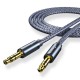 Male-To-Male Audio Cable 3.5mm Jack Aux Speaker Wire Car Headphone MP3 Aluminium Alloy Delicate Sound Cable Male-To-Male Audio Cable 3.5mm Jack Aux Speaker Wire Car Headphone MP3 Aluminium Alloy Delicate Sound Cable