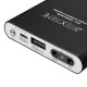 Headphone Amplifier 2.5A Power Bank 2-in-1 Super Bass Audio Earphone for iOS Android