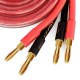 Banana Head 4N Oxygen-free Pure Copper Speaker Power Amplifier Audio Cable