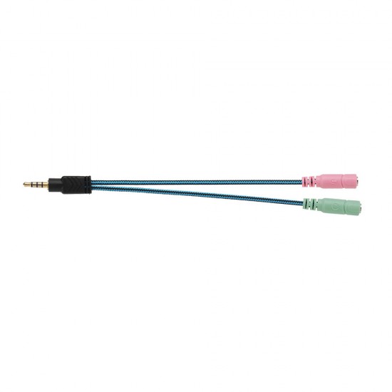 Each 3.5mm 2 in 1 Y Earphone Splitter Adapter Audio Aux Cable Each 3.5mm 2 in 1 Y Earphone Splitter Adapter Audio Aux Cable