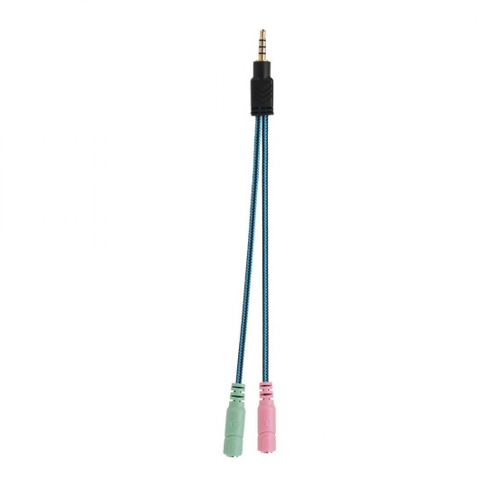 Each 3.5mm 2 in 1 Y Earphone Splitter Adapter Audio Aux Cable Each 3.5mm 2 in 1 Y Earphone Splitter Adapter Audio Aux Cable