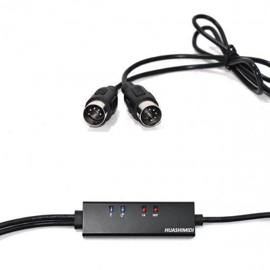 MIDI to USB Wired to bluetooth Wireless Cable Adapter Converter for Windows PC for iOS Android Mobile Phone MIDI to USB Wired to bluetooth Wireless Cable Adapter Converter for Windows PC for iOS Android Mobile Phone