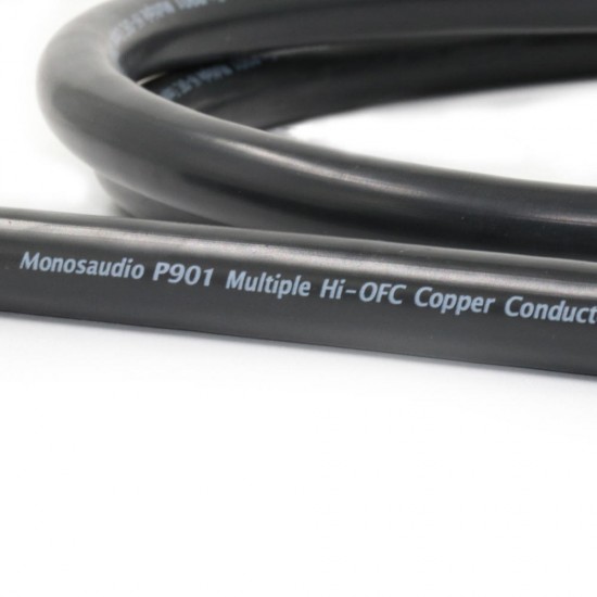 Moon Audio P901 5N OFC RISR AC Power Cable 6MM^2 Wire Core Shielding Audio Grade DIY AC Power Cable for Speaker