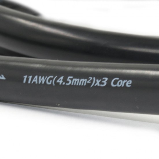 Moon Audio P901 5N OFC RISR AC Power Cable 6MM^2 Wire Core Shielding Audio Grade DIY AC Power Cable for Speaker Moon Audio P901 5N OFC RISR AC Power Cable 6MM^2 Wire Core Shielding Audio Grade DIY AC Power Cable for Speaker