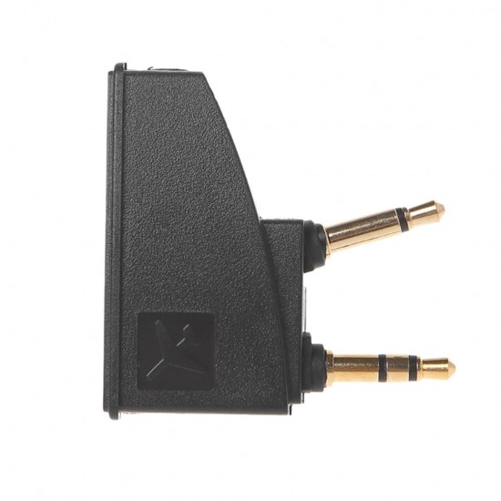 Portable Headset Adapter Plug 3.5mm Jack Mini For QC15 QC3 Airplane Travel Accessories Lightweight Durable Foldable Portable Headset Adapter Plug 3.5mm Jack Mini For QC15 QC3 Airplane Travel Accessories Lightweight Durable Foldable