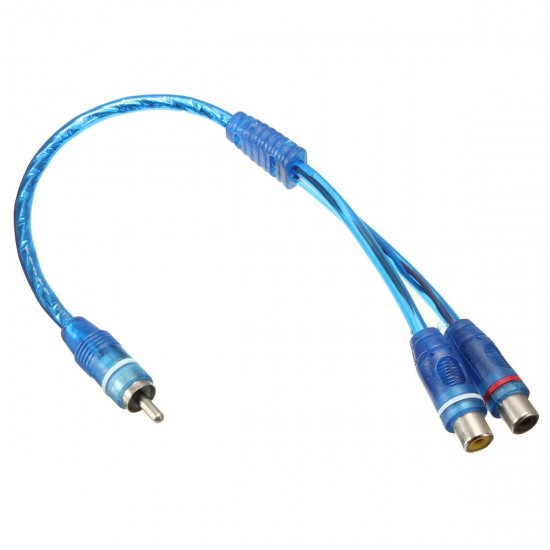 RCA Y Splitter Lead Adapter Cable Male To Female Connector Audio Adapter RCA Y Splitter Lead Adapter Cable Male To Female Connector Audio Adapter