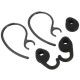 Replacement Ear Hook Ear Bud Earbud Set for Jabra EASYGO/ EASYCALL/CLEAR/TALK bluetooth Headset