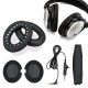 Replacement Headphone EarPads Audio Cable Headband Set for BOSE QuietComfort QC15 Replacement Headphone EarPads Audio Cable Headband Set for BOSE QuietComfort QC15