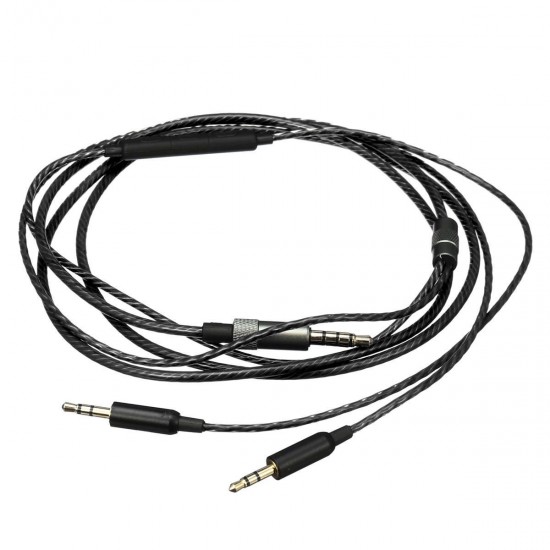 Replacement Nylon Flexural 1.2m Audio Cable with Microphone for Sol Republic Master Tracks HD V8 V10 V12 X3 Headphone Replacement Nylon Flexural 1.2m Audio Cable with Microphone for Sol Republic Master Tracks HD V8 V10 V12 X3 Headphone
