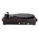 33RPM Antique Gramophone Turntable Disc Vinyl Wood Record Player RCA R/L 3.5mm Output USB 33RPM Antique Gramophone Turntable Disc Vinyl Wood Record Player RCA R/L 3.5mm Output USB