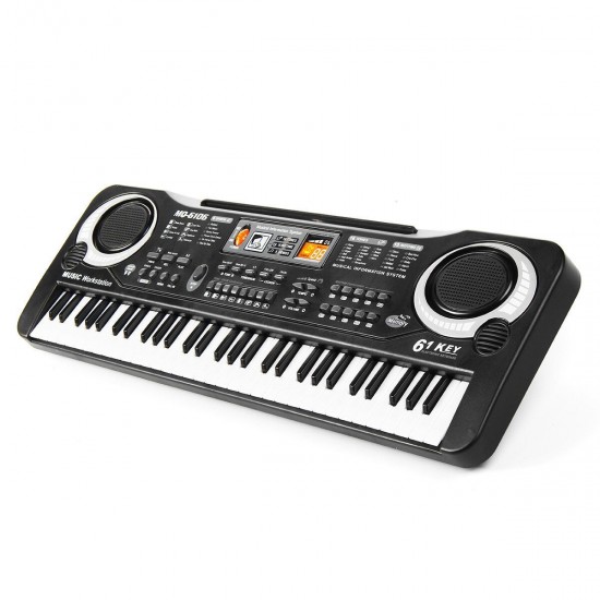 Standard 61 Keys Children Electronic Piano Keyboard with External Speaker Microphone Supports Singing Following Teaching Standard 61 Keys Children Electronic Piano Keyboard with External Speaker Microphone Supports Singing Following Teaching