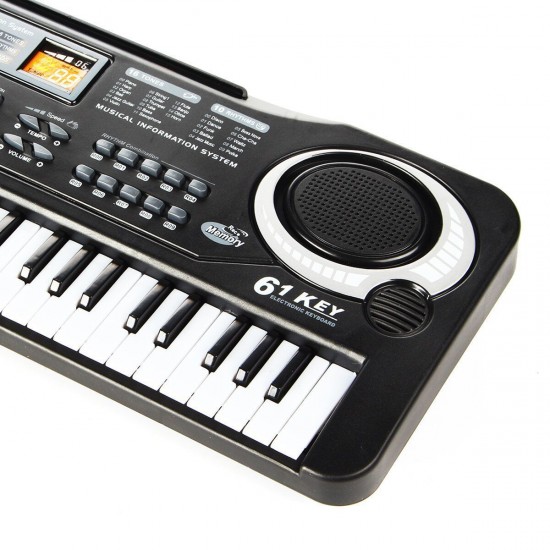 Standard 61 Keys Children Electronic Piano Keyboard with External Speaker Microphone Supports Singing Following Teaching Standard 61 Keys Children Electronic Piano Keyboard with External Speaker Microphone Supports Singing Following Teaching