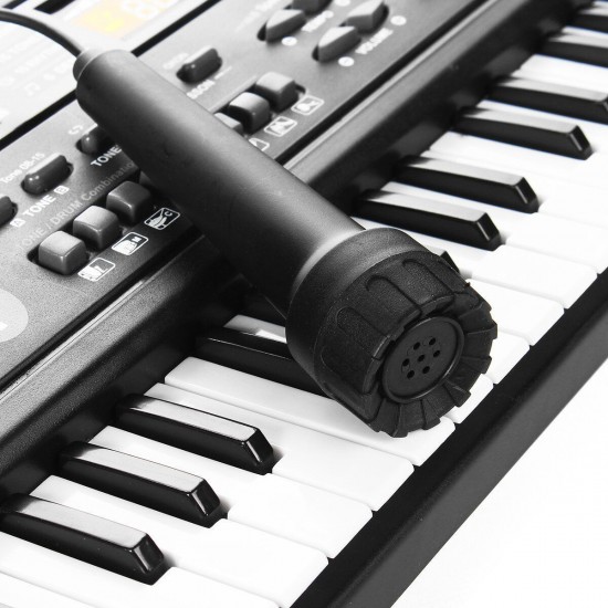 Standard 61 Keys Children Electronic Piano Keyboard with External Speaker Microphone Supports Singing Following Teaching Standard 61 Keys Children Electronic Piano Keyboard with External Speaker Microphone Supports Singing Following Teaching