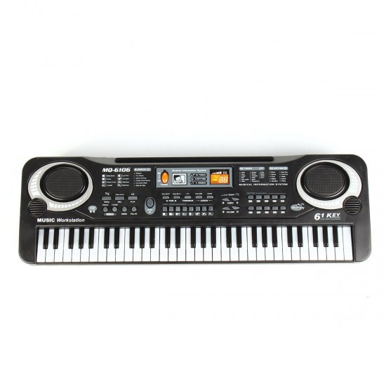 Standard 61 Keys Children Electronic Piano Keyboard with External Speaker Microphone Supports Singing Following Teaching Standard 61 Keys Children Electronic Piano Keyboard with External Speaker Microphone Supports Singing Following Teaching
