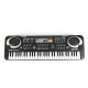 Standard 61 Keys Children Electronic Piano Keyboard with External Speaker Microphone Supports Singing Following Teaching Standard 61 Keys Children Electronic Piano Keyboard with External Speaker Microphone Supports Singing Following Teaching