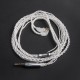 Earphone Replacement Cable Upgraded Silver Plated Cable Use For V10 KZ ZS6 ZS5 ZS3 ZST ZSR