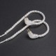 Earphone Replacement Cable Upgraded Silver Plated Cable Use For V10 KZ ZS6 ZS5 ZS3 ZST ZSR Earphone Replacement Cable Upgraded Silver Plated Cable Use For V10 KZ ZS6 ZS5 ZS3 ZST ZSR