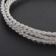 Earphone Replacement Cable Upgraded Silver Plated Cable Use For V10 KZ ZS6 ZS5 ZS3 ZST ZSR Earphone Replacement Cable Upgraded Silver Plated Cable Use For V10 KZ ZS6 ZS5 ZS3 ZST ZSR