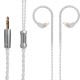 Earphone Replacement Cable Upgraded Silver Plated Cable Use For V10 KZ ZS6 ZS5 ZS3 ZST ZSR