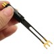 UHF VHF FM Gold Plated 75-300 Ohm TV Coaxial Antenna Cable Matching Transformer