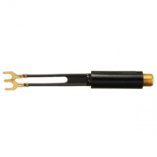 UHF VHF FM Gold Plated 75-300 Ohm TV Coaxial Antenna Cable Matching Transformer UHF VHF FM Gold Plated 75-300 Ohm TV Coaxial Antenna Cable Matching Transformer