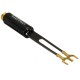 UHF VHF FM Gold Plated 75-300 Ohm TV Coaxial Antenna Cable Matching Transformer UHF VHF FM Gold Plated 75-300 Ohm TV Coaxial Antenna Cable Matching Transformer