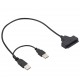 USB 2.0 To SATA Cable USB 2.0 Easy Drive Cable 2.5 Inch Hard Disk Cable USB 2.0 To SATA Cable USB 2.0 Easy Drive Cable 2.5 Inch Hard Disk Cable