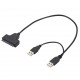 USB 2.0 To SATA Cable USB 2.0 Easy Drive Cable 2.5 Inch Hard Disk Cable USB 2.0 To SATA Cable USB 2.0 Easy Drive Cable 2.5 Inch Hard Disk Cable