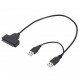 USB 2.0 To SATA Cable USB 2.0 Easy Drive Cable 2.5 Inch Hard Disk Cable