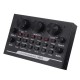 V811 Live Sound Card Electronic Sounds KTV Anchors Singing 3 Modes Music Live Sound Card for Phone Computer V811 Live Sound Card Electronic Sounds KTV Anchors Singing 3 Modes Music Live Sound Card for Phone Computer