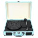 Vintage Vinyl LP Record Player Stereo Turntable 3Speed 2 Speakers Radio Recorder