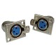 Nickel Plated 3pin XLR Female Jack Panel Mount Connector Speaker Microphone Powercon Plug Nickel Plated 3pin XLR Female Jack Panel Mount Connector Speaker Microphone Powercon Plug