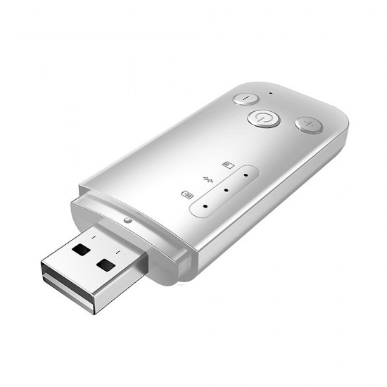 bluetooth 5.0 Wireless Dongle Adapter Receiver Transmitter USB AUX FM Output Support Navigation for Computer PC Laptop bluetooth 5.0 Wireless Dongle Adapter Receiver Transmitter USB AUX FM Output Support Navigation for Computer PC Laptop
