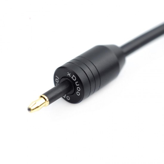 3.5mm Round to 3.5mm Round Plug Audio Optical Fiber Cable