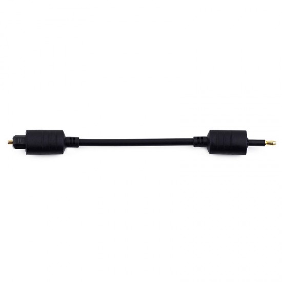 Square Plug to 3.5mm Round Plug Optical Fiber Audio Cable Square Plug to 3.5mm Round Plug Optical Fiber Audio Cable