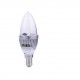 3W RGB+CW+WW Aluminium Candle Like Bulb E27 B22 Base AC85-265V Remote Control