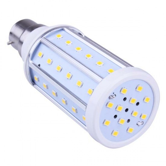 B22 10W Warm White/White 60 SMD 2835 220-240V LED Corn Light Bulb