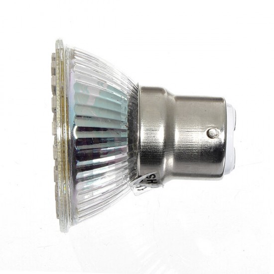 B22 4.5W 240LM Warm White 60 SMD 3528 LED Spotlightt Bulb 220-240V B22 4.5W 240LM Warm White 60 SMD 3528 LED Spotlightt Bulb 220-240V