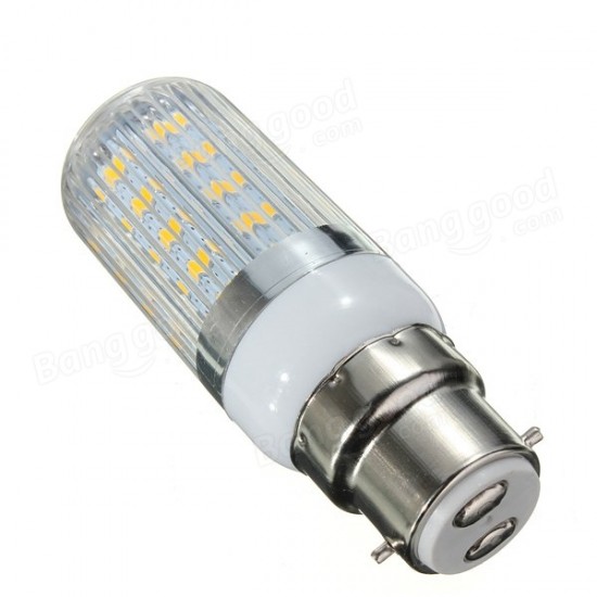 B22 4.5W White/Warm White 36 SMD 5730 LED Corn Light Bulb 220V