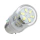 B22 5W 24 SMD 5730 Warm White/White LED Corn Light Bulbs AC 110V
