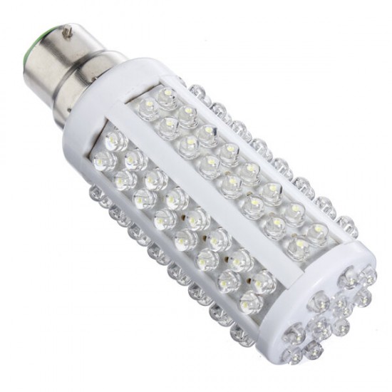 B22 5W 450LM Cold White Energy Saving Corn Light Lamp Bulb 220V