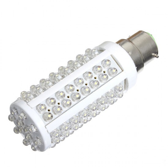 B22 5W 450LM Cold White Energy Saving Corn Light Lamp Bulb 220V