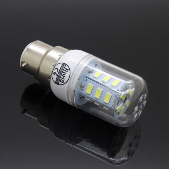 B22 5W 6W 7W 8W 10W 12W Bright SMD5730 LED Corn Bulb Lamp Chandelier Light AC110V