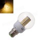 B22 5W Warm White 120 SMD 3528 SinglyFire LED Bulbs AC 85V-265V