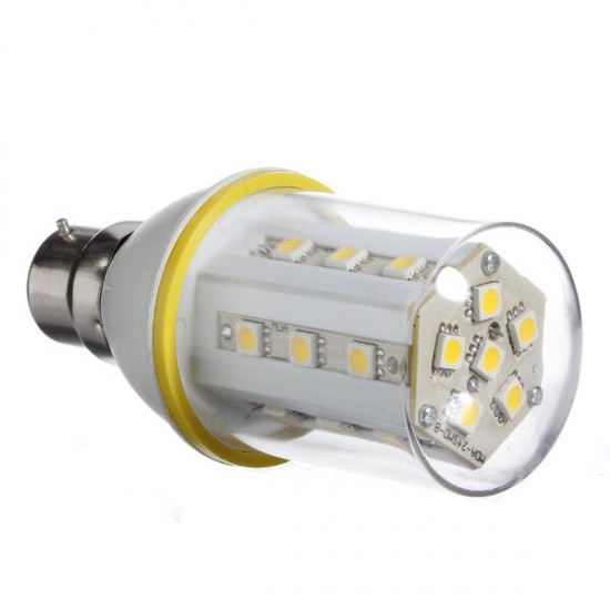 B22 6W 360LM Warm White 24-LED SMD 5050 SinglyFire LED Light Bulb 220V B22 6W 360LM Warm White 24-LED SMD 5050 SinglyFire LED Light Bulb 220V