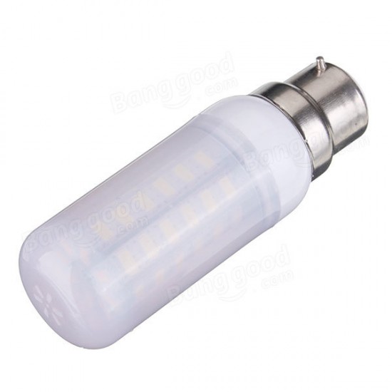 B22 6W White/Warm White 5730SMD LED Corn Bulb Frosted Cover AC 110V