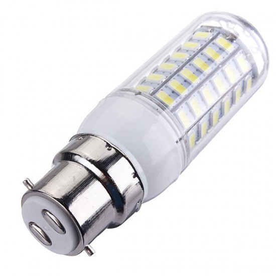 B22 7.5W White/Warm White 5730 SMD 69 LED Corn Light Bulb 220V
